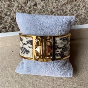 Snakeskin cuff